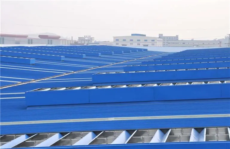 秦皇岛市智能薄型天窗流线型通风天窗 - 方案