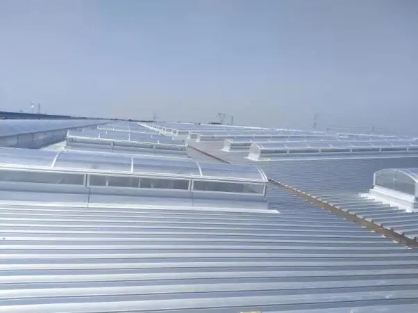 秦皇岛市屋脊气楼智能薄型天窗 - 方案
